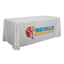 6′ Economy Table Throw Dye-Sub (Full-Color, Front Only)