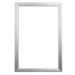 Front Load Snap Frame 11″ x 17″ Silver Hardware Only