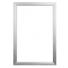 Front Load Snap Frame 11″ x 17″ Silver Hardware Only